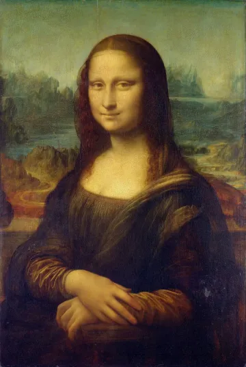 Mona Lisa painting
